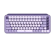 Logitech POP Keys Wireless Mechanical KB With Emoji Keys - Cosmos Lavender