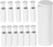 [Minkissy] 12Pcs Zinc Alloy Cord Locks for Drawstrings End Stoppers for Hoodies Sportswear and Pants Secure Fasteners for Shoelaces and Drawstring Bags