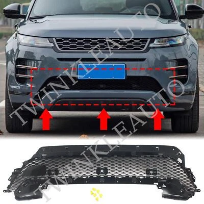Fit For Land Rover Range Rover Evoque 2020 ACC Black Front Bumper Lower Grille