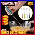 Easy Whisk Semi Automatic Stainless Whisks Hand Push Egg BeatDX Milk Whisk Mixer