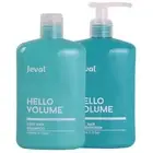 JEVAL HELLO VOLUME - FINE HAIR SHAMPOO & CONDITIONER DUO 400ML NEW