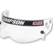 Simpson Safety 1020-17 Clear Helmet Shield for X Bandit Diamondback Skull RX