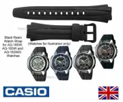 AQ-160W Casio Watch Strap Band AQ-160W AQ160 AQ-163W AQ-163WG - 10137491 - BLACK
