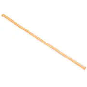 8mmx250mm Straight Yellow Line Solid Acrylic Round Rod PMMA Bar