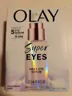 Olay Super Eyes Daily Eye Serum Fragrance-Free 13.5ml/0.45oz. New In Box Sealed