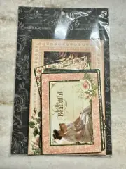 Graphic 45 **PORTRAIT OF A LADY** Journaling & Ephemera CARDS Victorian NEW