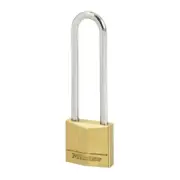 Master Lock Long Shackle Brass Padlock 30mm 130DLJAU