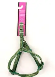 Dickens Closet Adjustable Harness 9 to 15 Inches Green X Small Dogs Cats NEW
