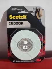 Scotch® Indoor Double-Sided Mounting Tape 110S, 0.5 in x 80 in