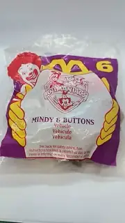 1994 Vintage Animaniacs McDonalds Happy Meal Toy Mindy and Buttons #6 New in Bag