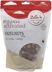 2Die4 Live Foods Activated Organic Hazelnuts 600g