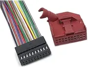 20Pin Car Controller Reversing Radar Plug Gateway Controller Connector Adapter Wire Harness Pigtail Cable 4M0972420 8E0972420