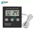 Digital Refrigerator Freezer Thermometer ℃/˚F Home High Low Temperature Alarm AU