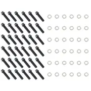 Weld Racing 16" 18-Hole Double Bead-Loc Bolt Kit Contains 36 12pt Bolts & Washers