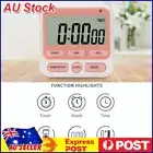 Digital Stopwatch Kitchen Countdown Timer Alarm Reminder Clock (Pink)