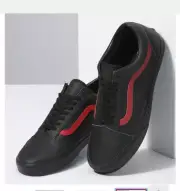 Vans LEATHER POP OLD SKOOL Size 9.5 Women