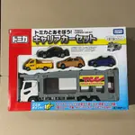 <熊葛> 全新正版現貨 TOMICA 多美 拖板車 貨車 汽車 轎車 跑車 收納車 貨櫃車 禮盒