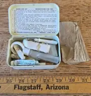 Vintage Snake Bite Kit, suction type, First Aid
