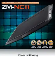 Zalman ZM-NC11 High Performance Notebook Cooler - 220mm up to 17in Laptop