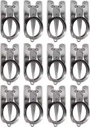 12Pcs Stainless Steel Folding Pocket Portable Foldable Mini Travel Scissors Smal