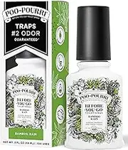 Poo-Pourri Before-You-Go Toilet Spray, Bamboo Rain, 2 Fl Oz - Jasmine, Bamboo and Fresh Grass