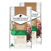Ivory Coat Grain Free Large Breed Adult Lamb Dry Dog Food 26kg