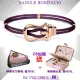 【CHARRIOL 夏利豪】Bangle Banifacio博尼法西奧手環 玫瑰金頭紫索M款-加雙重贈品 C6(04-1702-1266-0-M)