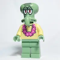 在飛比找蝦皮購物優惠-LEGO 樂高 人偶 章魚哥 立體鼻子 海綿寶寶 bob03
