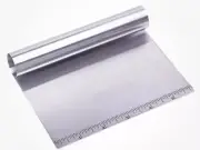 Progressive Stainless Steel Bash n' Chop Chef's Scoop Pastry Bench Scraper