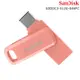 SANDISK SDDDC3 Ultra Go USB Type-C 512GB 雙用 隨身碟 蜜桃粉 SDDDC3-512G-G46PC