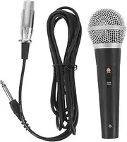 Vaguelly Dynamic Microphone with Cable for Professional Singing Handheld Vocal Mic for Sound Capture Durable Design Plug and Play for Karaoke and Live Performance