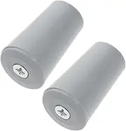 ERINGOGO 2Pcs Blind Stoppers for Roller Shutters Sturdy Window Screen Pin Accessories Easy Installation Vertical Blind Stops Grey Color for Decor