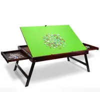 在飛比找樂天市場購物網優惠-【新店鉅惠】限時促銷❤新款拼圖收納板可傾斜拼圖桌支板拼圖毯拼