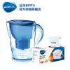 【德國BRITA】3.5L Marella馬利拉濾水壺(藍)+6入MaxtraPlus去水垢專家濾芯(共7芯)