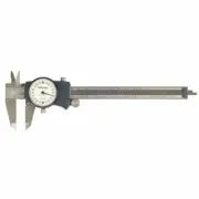Mitutoyo 505-740 6" .200"Range/Rev WF Precision Dial Calipers