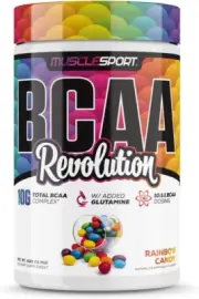 Musclesport BCAA Revolution Amino Acid Powder Supplement for Men & Women - Intra