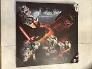 Star Wars Art Print Canvas By Artissimo The Force Awakens Kylo Ren