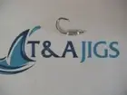25 1/8 oz Jigs Saltwater Circle Hooks Jig Heads 3/0 hook Black Nickel T&A JIGS