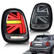 For Mini Cooper F55 F56 F57 Red LED Tail lights 2014-2021 Rear Brake Lamps (for: Mini)