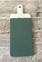 Ceramic Serving Platter/Board - Green / Cheeseboard / Bread Etc