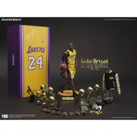 在飛比找NBA store Taiwan優惠-ENTERBAY 1/6 NBA公仔 黑曼巴紀念款 湖人隊 