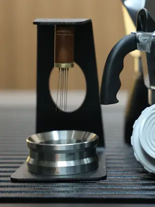 摩卡壺咖啡機布粉針接粉環梯田壓粉器收納架配套工具帶磁吸 (2折)