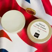 Silicone Grease - Pure - 25g tin - Plastic rubber lubricant paste clear