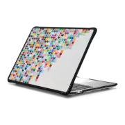 MacBook Pro 13-inch (M1 / M2 / Intel) Impact Case Polka Daub Confetti Hearts