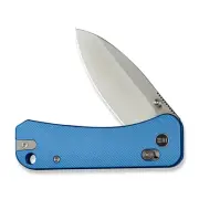 WE Knife Banter 2 23075-1 Blue Aluminum CPM S35VN Stainless Steel Knife