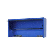 SP Tools 73" USA Sumo Series Wide Power Top Hutch - 21 Drawer Cabinet Blue/Black
