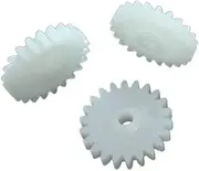 10 Pcs 222A 0.5M Gears 22 Teeth 2mm Shaft Tight Pom Plastic Pinion Gear Toy Model Gear