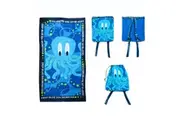 Extra Large Beach Towel N Bag Octopus