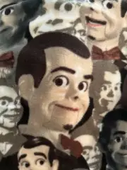 Slappy Ventriloquist Dummy Doll FLEECE FABRIC 4 YARDS Goosebumps R L Stine NEW