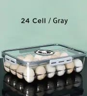 Joybos® Smart Eggs Container for Refrigerator with Date Reminder 24 cell